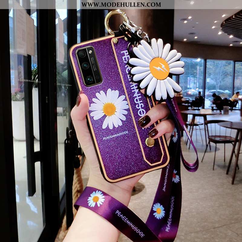 Hülle Honor 30 Pro Schutz Persönlichkeit Silikon Chrysanthemes Alles Inklusive Super Lila