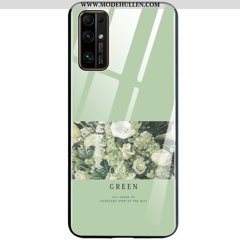 Hülle Honor 30 Super Weiche Blumen Dünne Anti-sturz Handy Grün