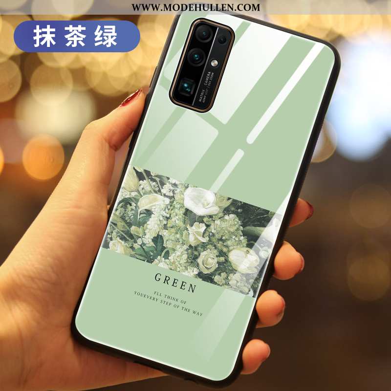 Hülle Honor 30 Super Weiche Blumen Dünne Anti-sturz Handy Grün