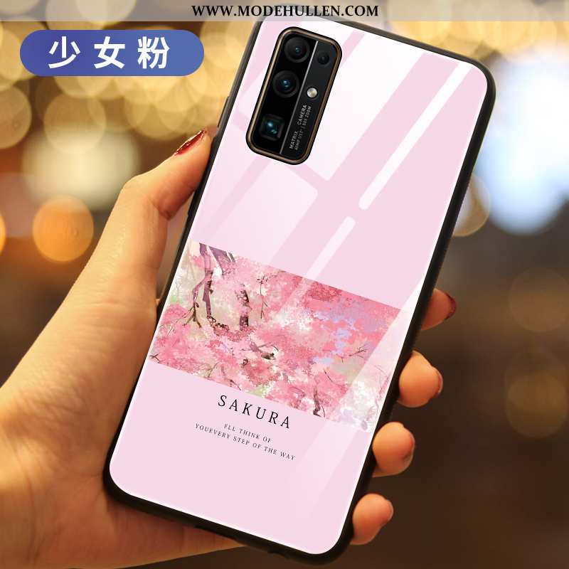 Hülle Honor 30 Super Weiche Blumen Dünne Anti-sturz Handy Grün