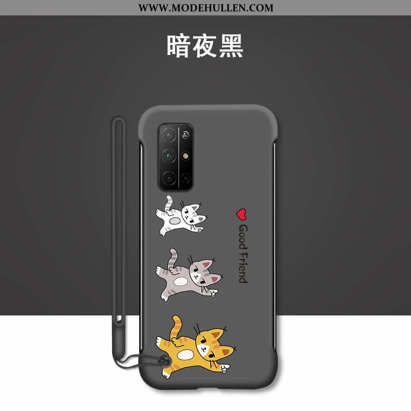 Hülle Honor 30s Schutz Persönlichkeit Schwer Katzen Handy Anti-sturz Blau