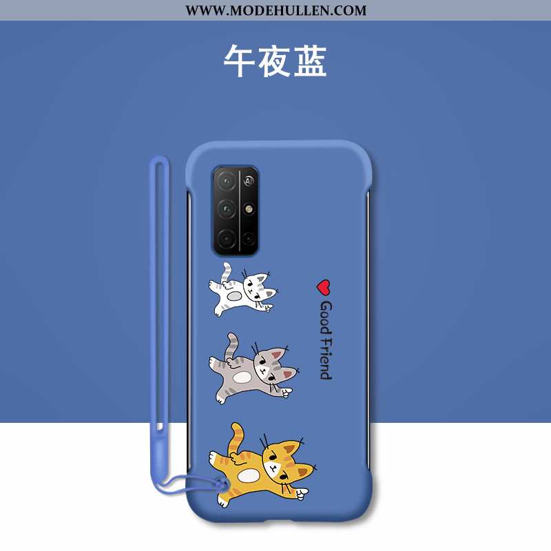 Hülle Honor 30s Schutz Persönlichkeit Schwer Katzen Handy Anti-sturz Blau