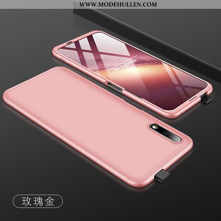 Hülle Honor 9x Mode Einfassung Einfach Anti-sturz Modenubuck Rosa