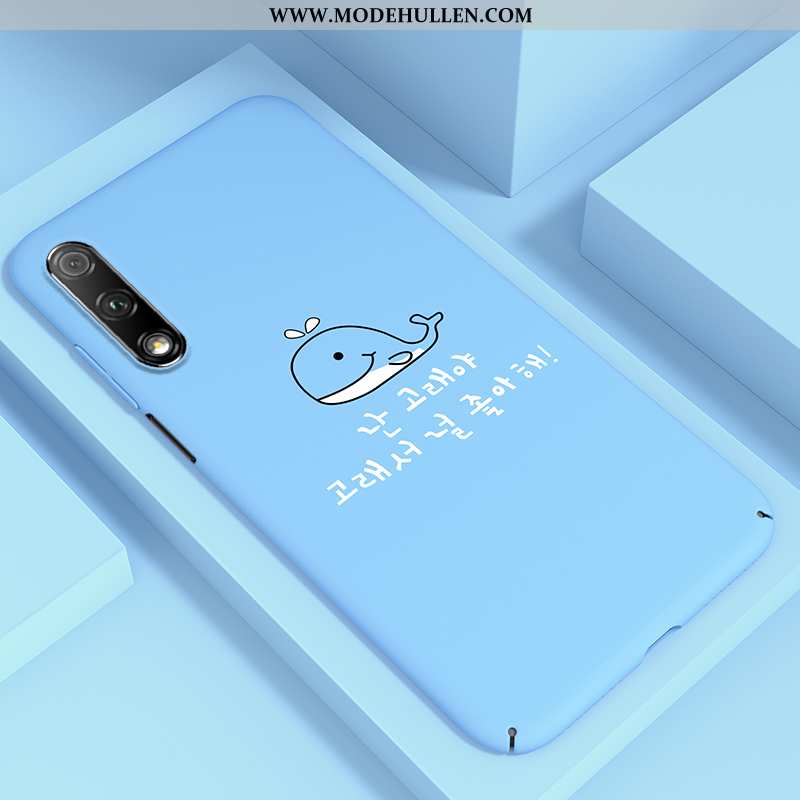 Hülle Honor 9x Persönlichkeit Kreativ Super Karikatur Case Licht Blau