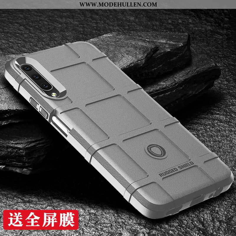 Hülle Honor 9x Pro Super Dünne Mode Silber Nubuck Schutz Handy