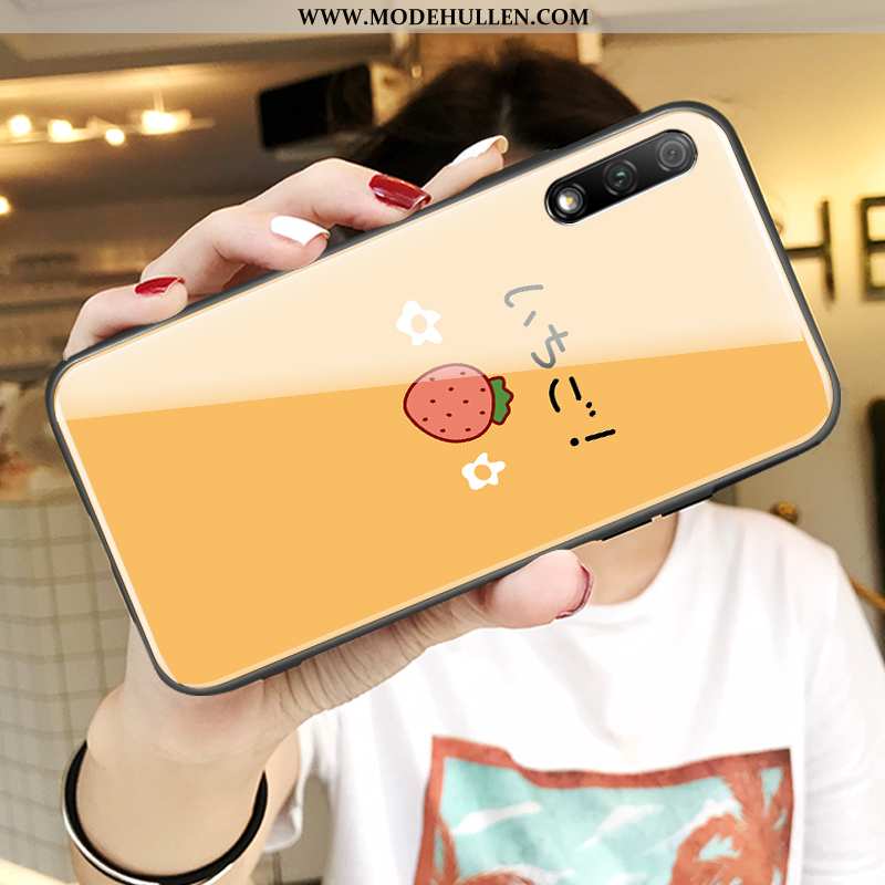 Hülle Honor 9x Silikon Schutz Jugend Nette Alles Inklusive Case Handy Gelbe