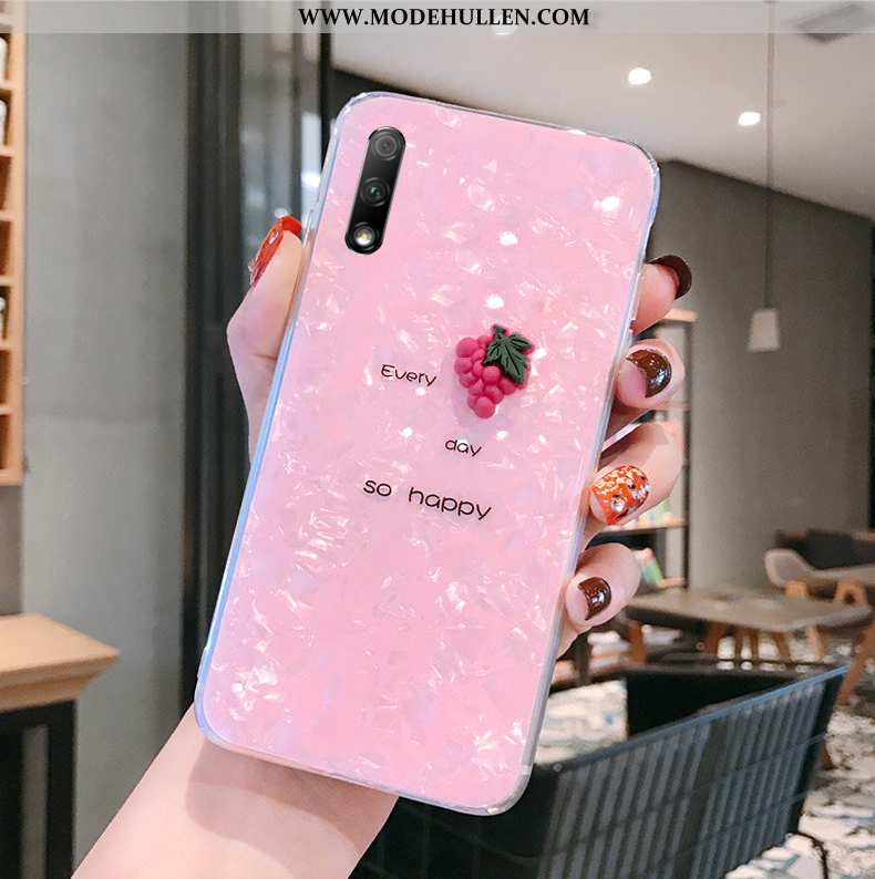 Hülle Honor 9x Transparent Persönlichkeit Anti-sturz Neu Handy Schutz Weiche Rosa