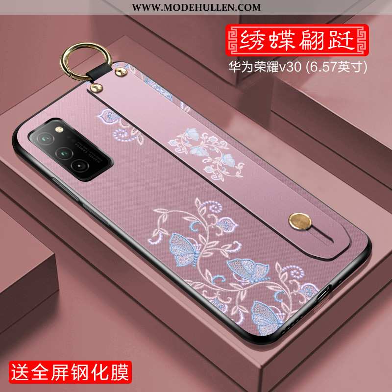 Hülle Honor View30 Dünne Schutz Rosa Chinesische Art Case Handy