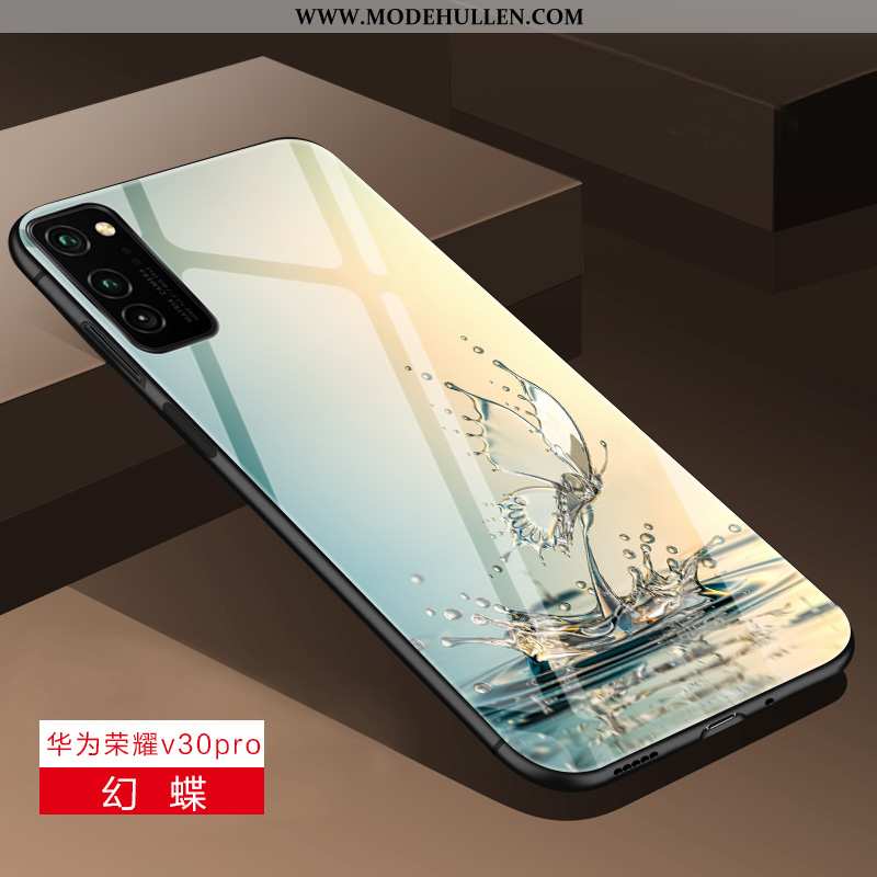 Hülle Honor View30 Pro Schutz Glas Super Case Persönlichkeit Schwer Grün