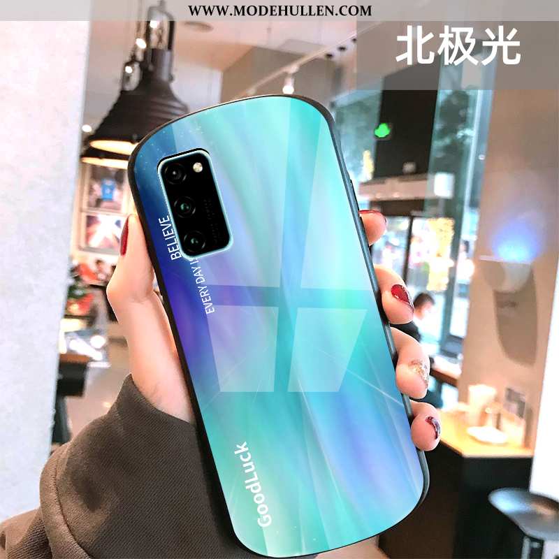 Hülle Honor View30 Trend Super Case Bogen Mode Persönlichkeit Handy Blau