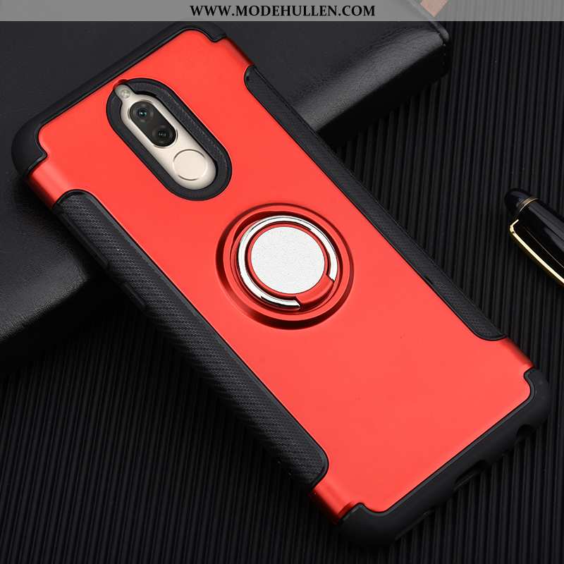 Hülle Huawei Mate 10 Lite Silikon Schutz Rosa Case Alles Inklusive Ring Anti-sturz