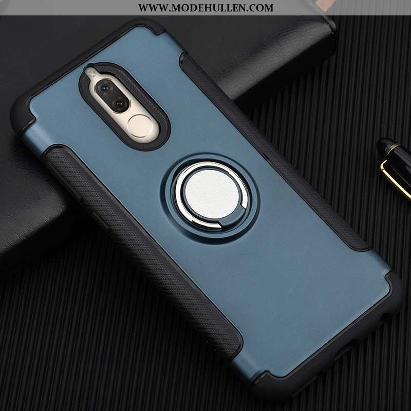 Hülle Huawei Mate 10 Lite Silikon Schutz Rosa Case Alles Inklusive Ring Anti-sturz