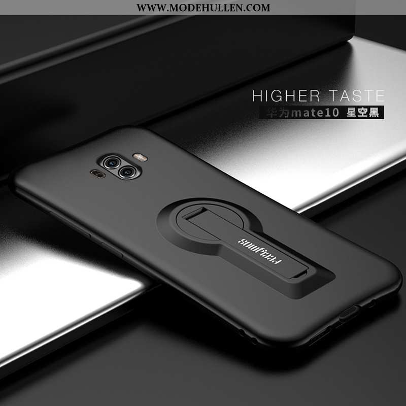 Hülle Huawei Mate 10 Nubuck Persönlichkeit Dünne Case Kreativ Super Lila