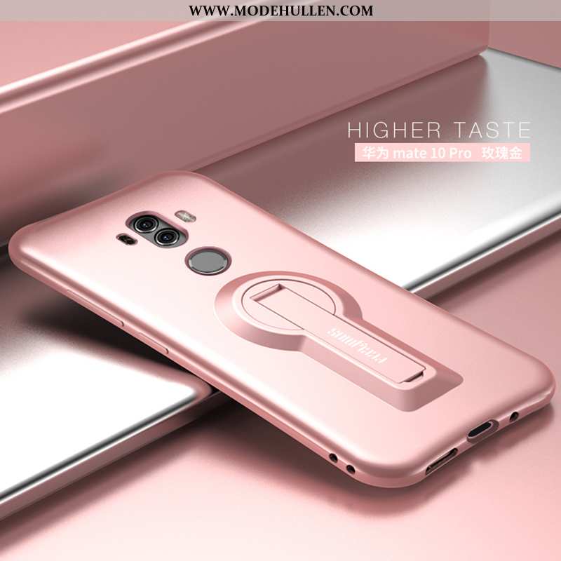 Hülle Huawei Mate 10 Pro Dünne Silikon Anti-sturz Trend Nubuck Handy Weiche Rosa