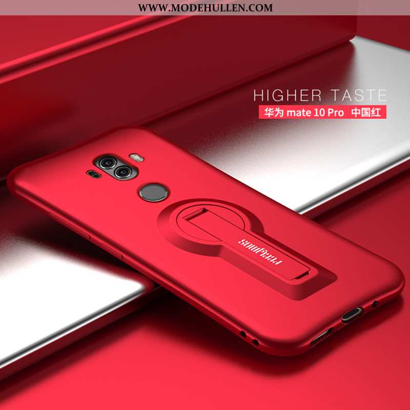 Hülle Huawei Mate 10 Pro Dünne Silikon Anti-sturz Trend Nubuck Handy Weiche Rosa