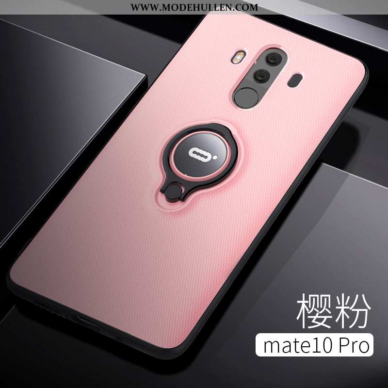 Hülle Huawei Mate 10 Pro Schutz Transparent Magnetismus Alles Inklusive Rosa Anti-sturz