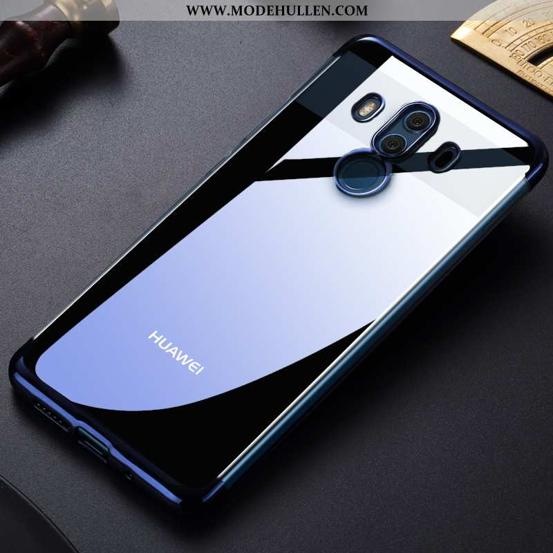 Hülle Huawei Mate 10 Pro Schutz Transparent Überzug Blau Alles Inklusive Weiche