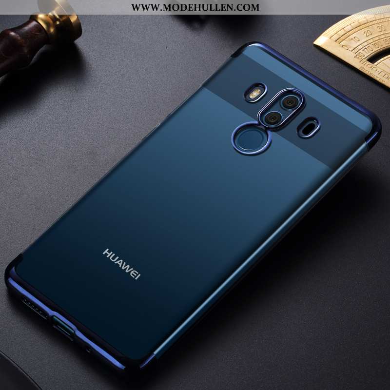 Hülle Huawei Mate 10 Pro Schutz Transparent Überzug Blau Alles Inklusive Weiche