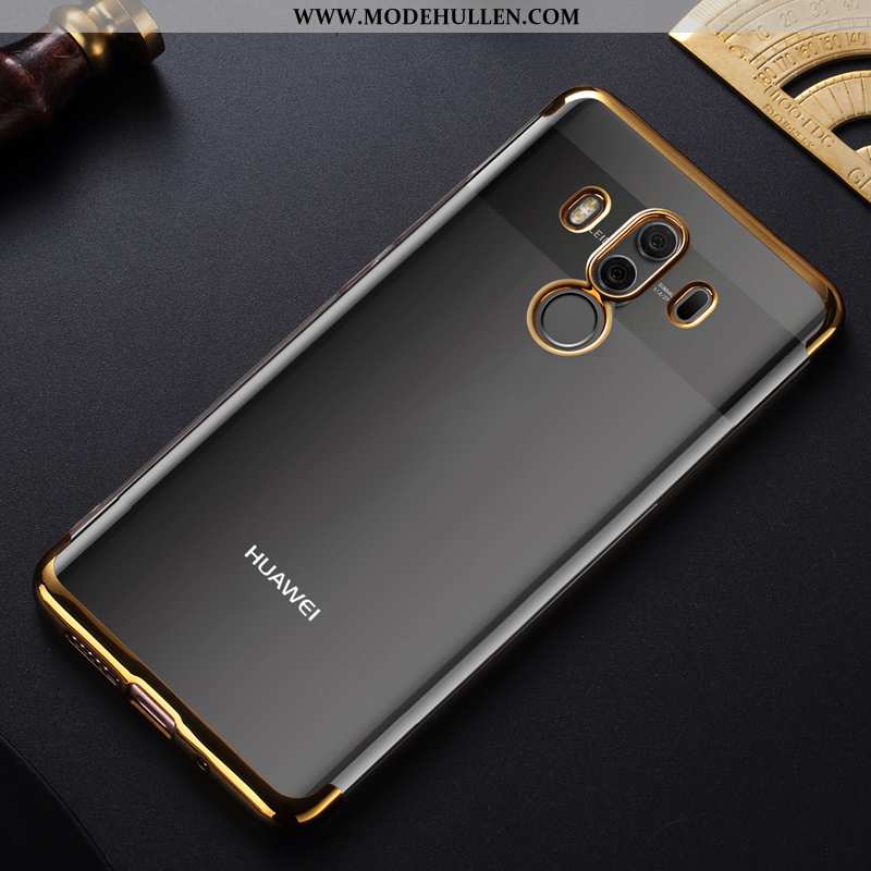 Hülle Huawei Mate 10 Pro Schutz Transparent Überzug Blau Alles Inklusive Weiche