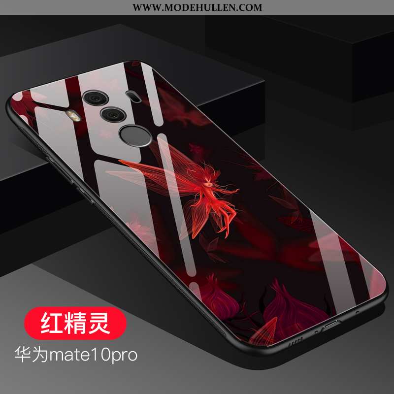 Hülle Huawei Mate 10 Pro Trend Silikon Schutz Schwarz Case Alles Inklusive Netto Rot