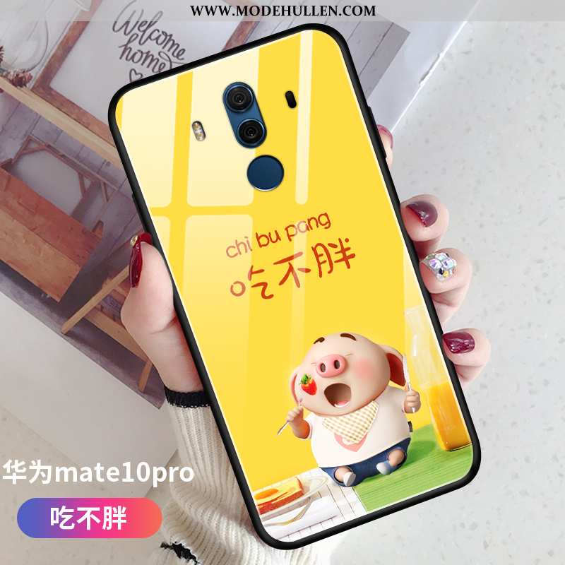 Hülle Huawei Mate 10 Pro Weiche Dünne Anti-sturz Rosa Karikatur Handy