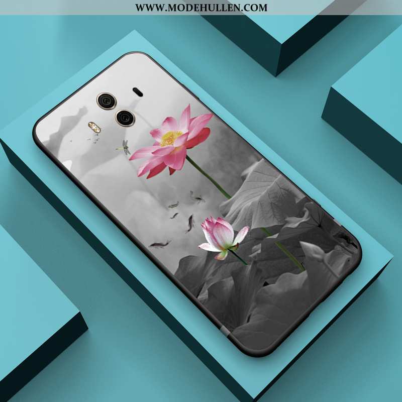 Hülle Huawei Mate 10 Schutz Persönlichkeit Silikon Kreativ Trend Leichtgewicht Case Blau