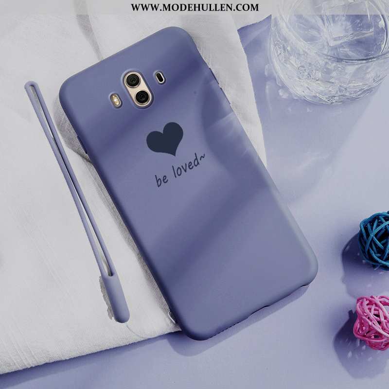 Hülle Huawei Mate 10 Trend Super Liebe Gelb Persönlichkeit Mode Case Gelbe