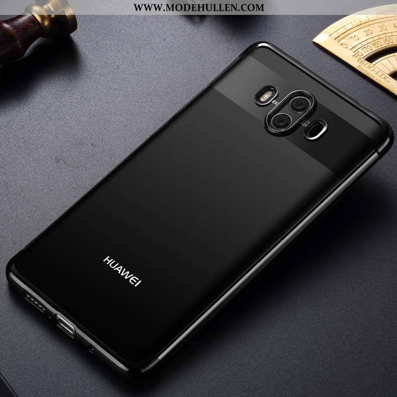 Hülle Huawei Mate 10 Trend Weiche Schutz Braun Handy Transparent Anti-sturz