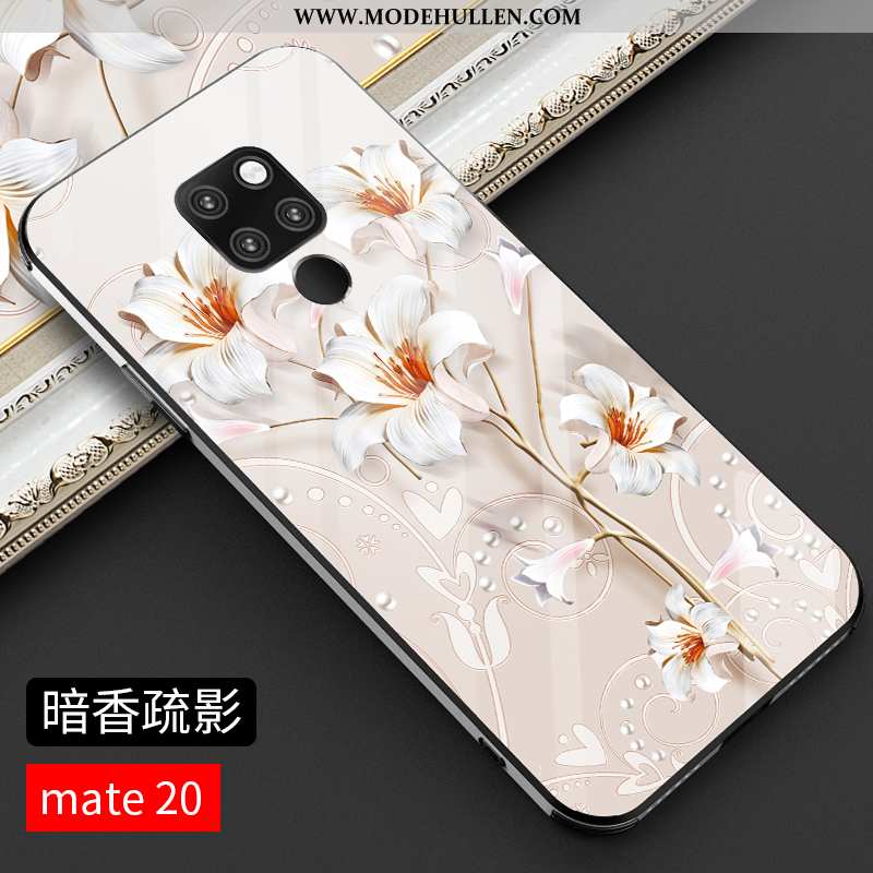 Hülle Huawei Mate 20 Kreativ Super High-end Netto Rot Case Alles Inklusive Persönlichkeit Schwarz