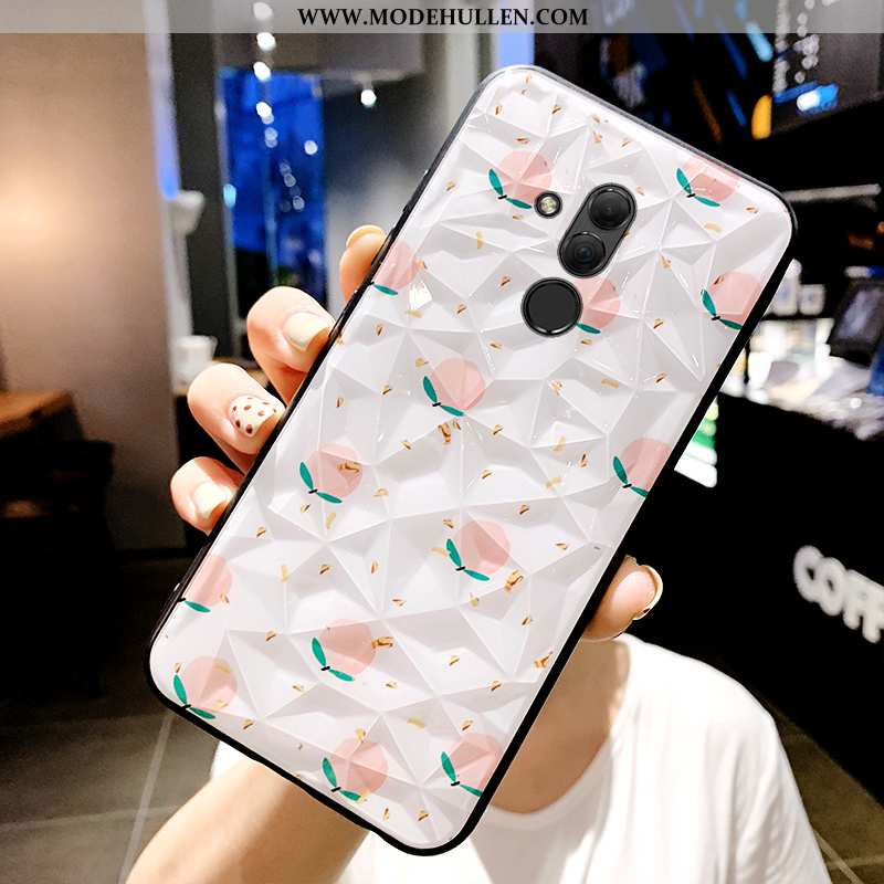 Hülle Huawei Mate 20 Lite Nette Muster Schutz Handy Weiß Case Mini Weiße