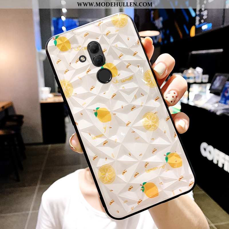 Hülle Huawei Mate 20 Lite Nette Muster Schutz Handy Weiß Case Mini Weiße