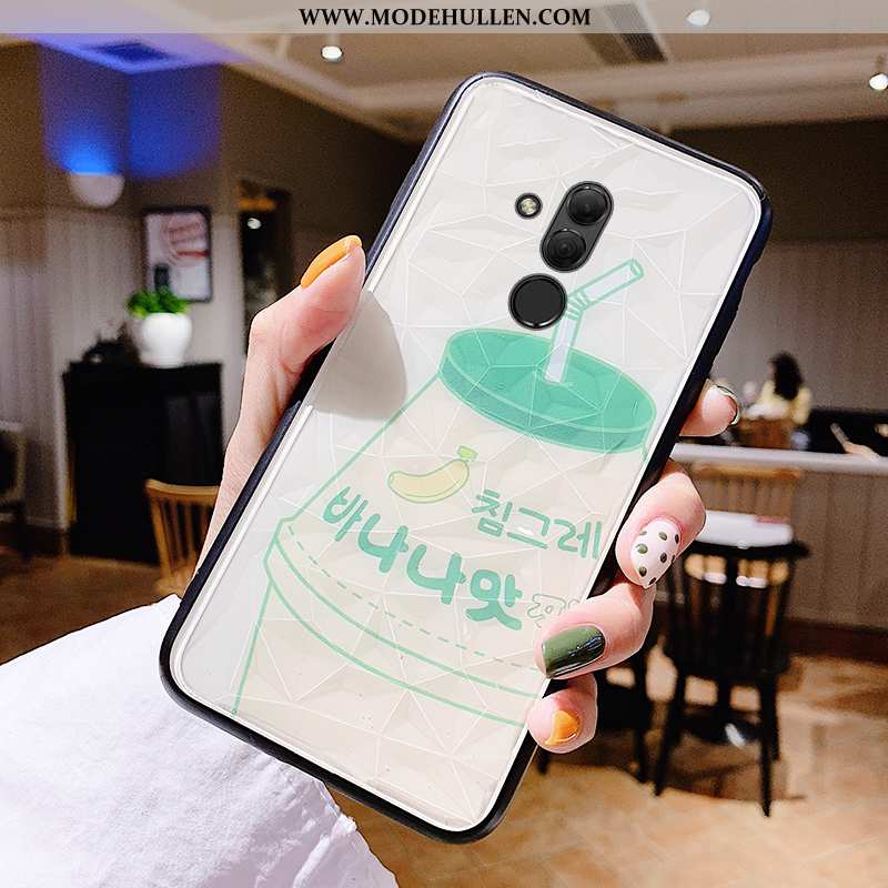 Hülle Huawei Mate 20 Lite Nette Muster Schutz Handy Weiß Case Mini Weiße