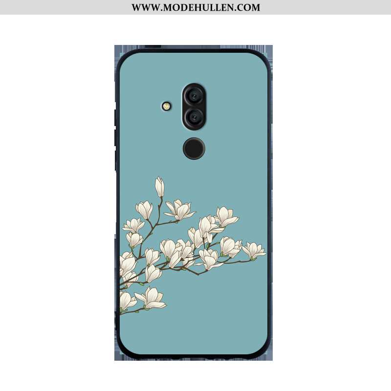 Hülle Huawei Mate 20 Lite Silikon Schutz Einfach Anti-sturz Handy Weiche Blau