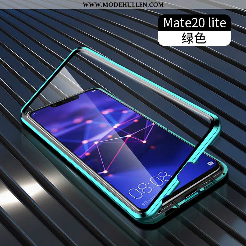Hülle Huawei Mate 20 Lite Transparent Trend Jugend Glas Doppelseitig Alles Inklusive Grün