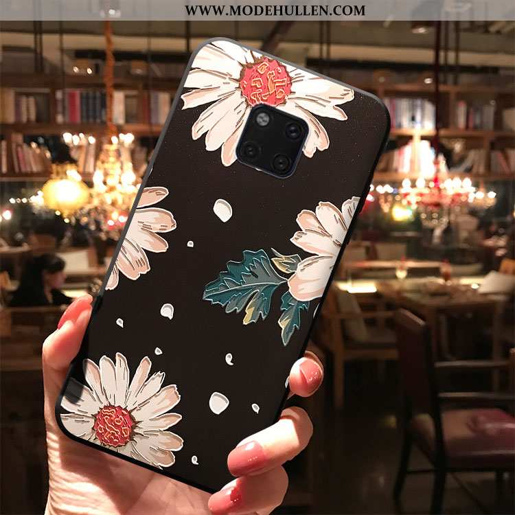 Hülle Huawei Mate 20 Pro Persönlichkeit Kreativ Kunst Jugend Schwarz Einfassung Handy