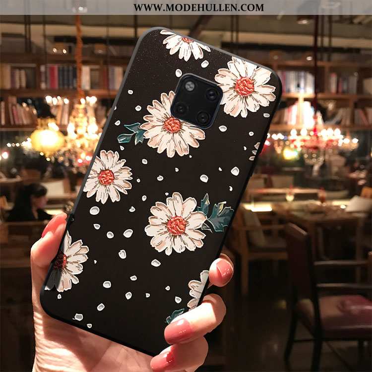 Hülle Huawei Mate 20 Pro Persönlichkeit Kreativ Kunst Jugend Schwarz Einfassung Handy