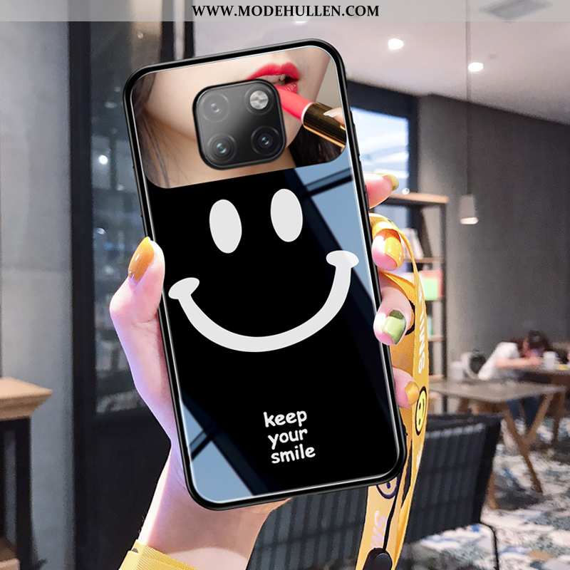 Hülle Huawei Mate 20 Pro Persönlichkeit Kreativ Smiley Nette Dünne Hängende Verzierungen Super Gelbe
