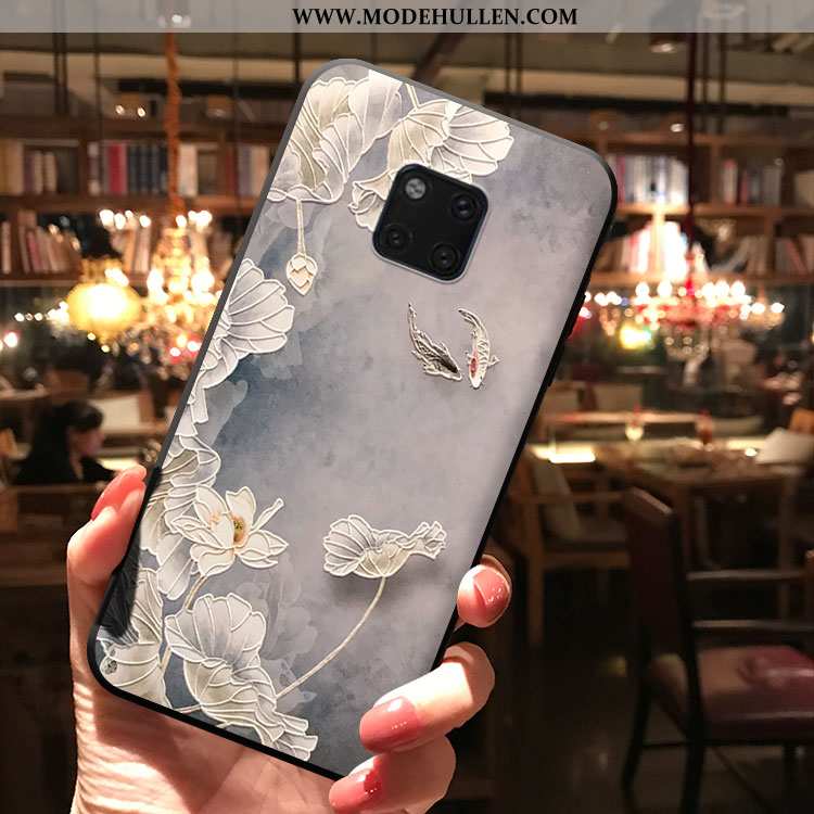 Hülle Huawei Mate 20 Pro Schutz Mode Blumen Wind Frisch Grün Persönlichkeit