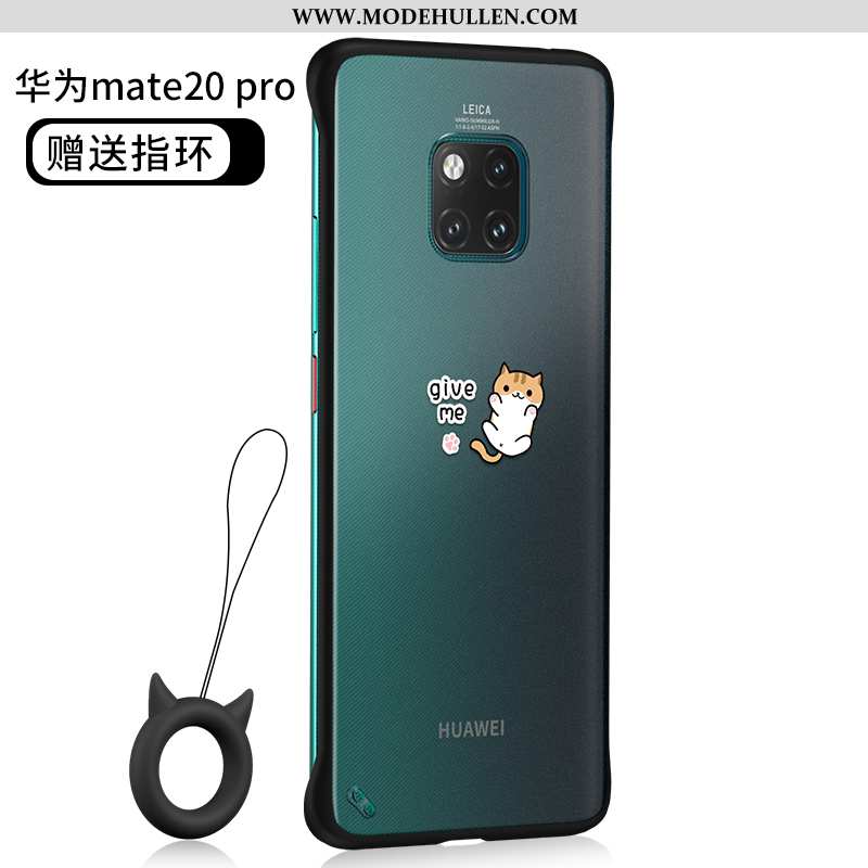 Hülle Huawei Mate 20 Pro Weiche Dünne Karikatur Super Nubuck Handy Silikon Schwarz