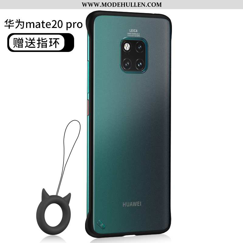 Hülle Huawei Mate 20 Pro Weiche Dünne Karikatur Super Nubuck Handy Silikon Schwarz