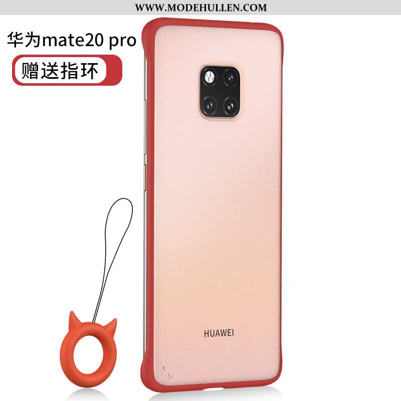 Hülle Huawei Mate 20 Pro Weiche Dünne Karikatur Super Nubuck Handy Silikon Schwarz