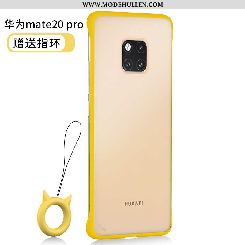 Hülle Huawei Mate 20 Pro Weiche Dünne Karikatur Super Nubuck Handy Silikon Schwarz