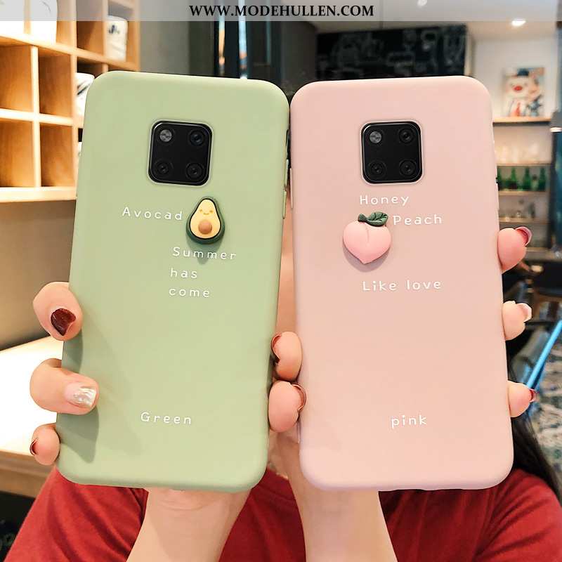 Hülle Huawei Mate 20 Pro Weiche Silikon Case Frisch Einfassung Rosa