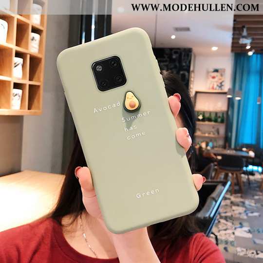 Hülle Huawei Mate 20 Pro Weiche Silikon Case Frisch Einfassung Rosa