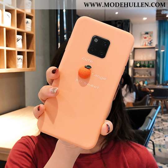 Hülle Huawei Mate 20 Pro Weiche Silikon Case Frisch Einfassung Rosa