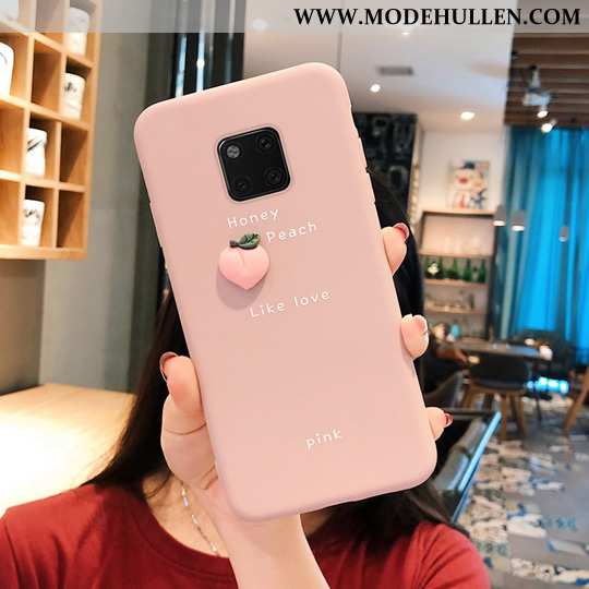 Hülle Huawei Mate 20 Pro Weiche Silikon Case Frisch Einfassung Rosa