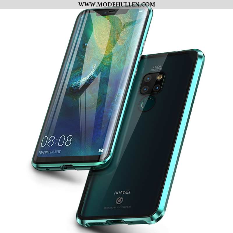 Hülle Huawei Mate 20 Transparent Persönlichkeit Super Glas Trend Handy Grün