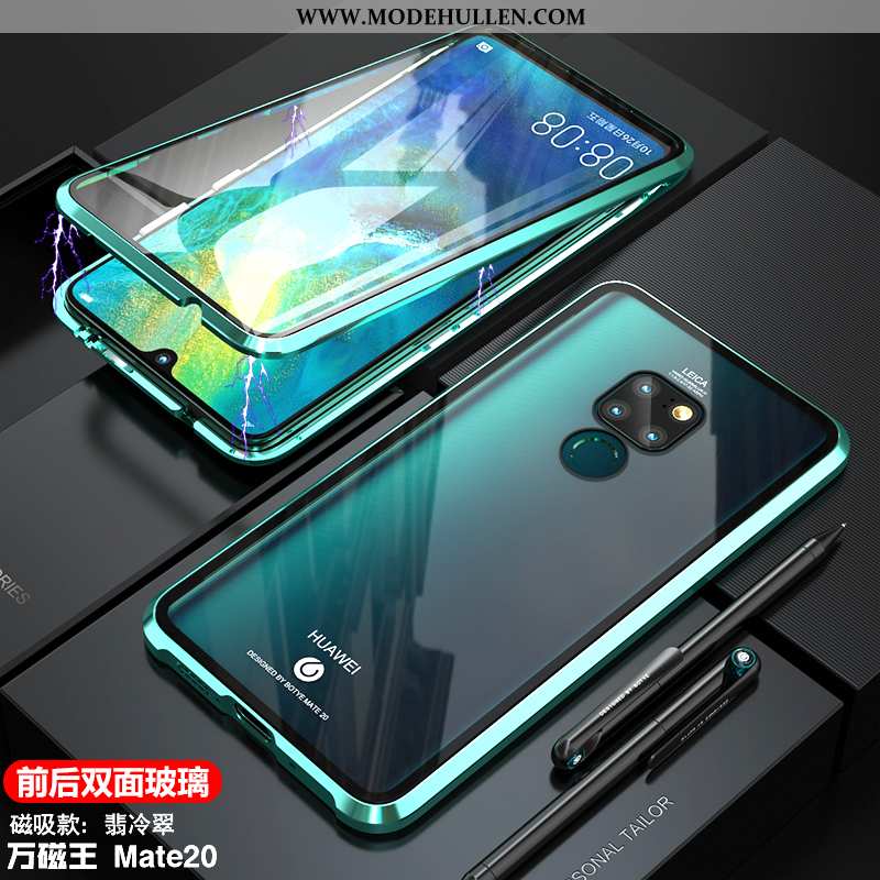 Hülle Huawei Mate 20 Transparent Persönlichkeit Super Glas Trend Handy Grün