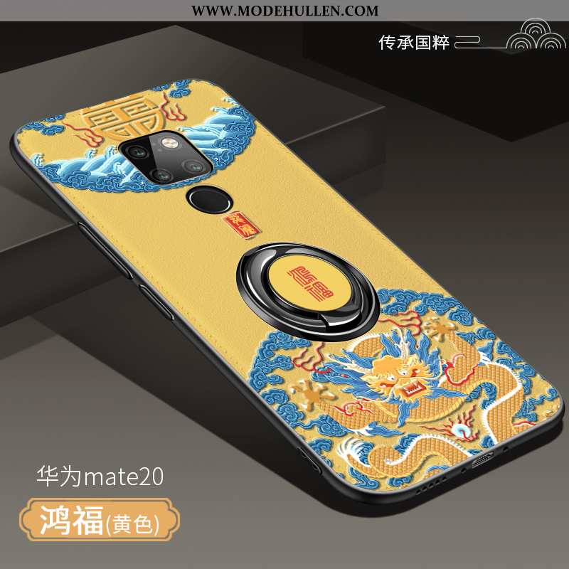 Hülle Huawei Mate 20 Trend Super Rot Case Halterung Anti-sturz Chinesische Art Rote