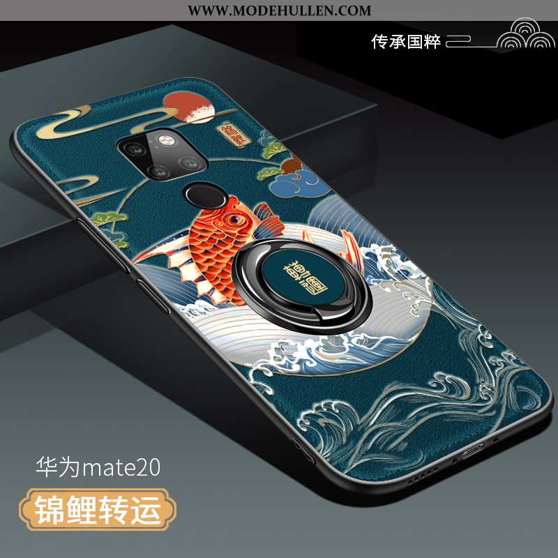 Hülle Huawei Mate 20 Trend Super Rot Case Halterung Anti-sturz Chinesische Art Rote